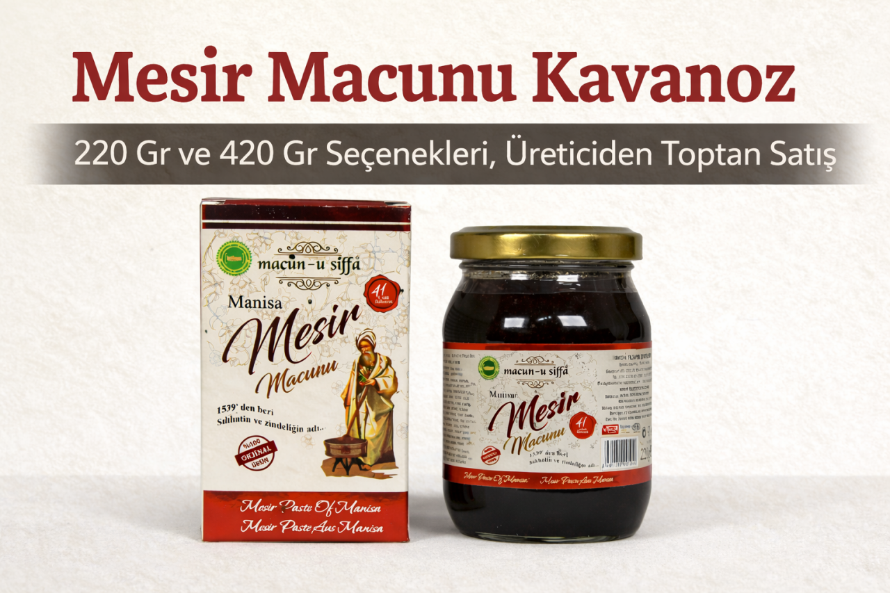 Mesir Macunu Kavanoz