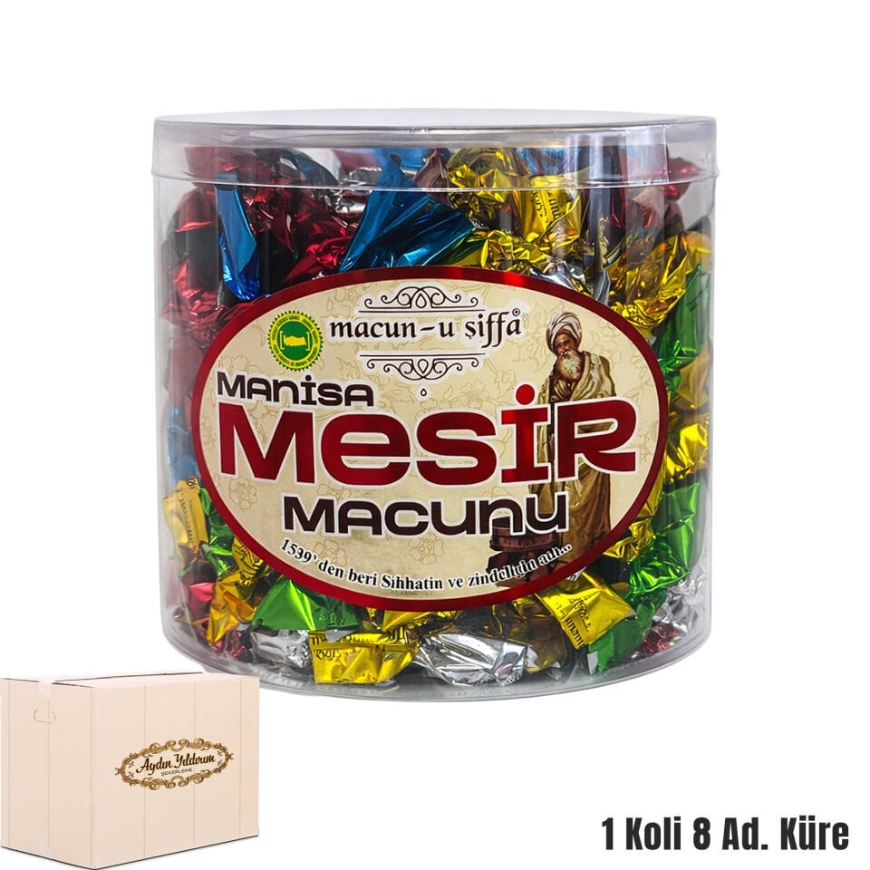 Manisa Küre Mesir Macunu – 100-120 Adet | 12’li Koli, Coğrafi İşaretli Toptan Satış