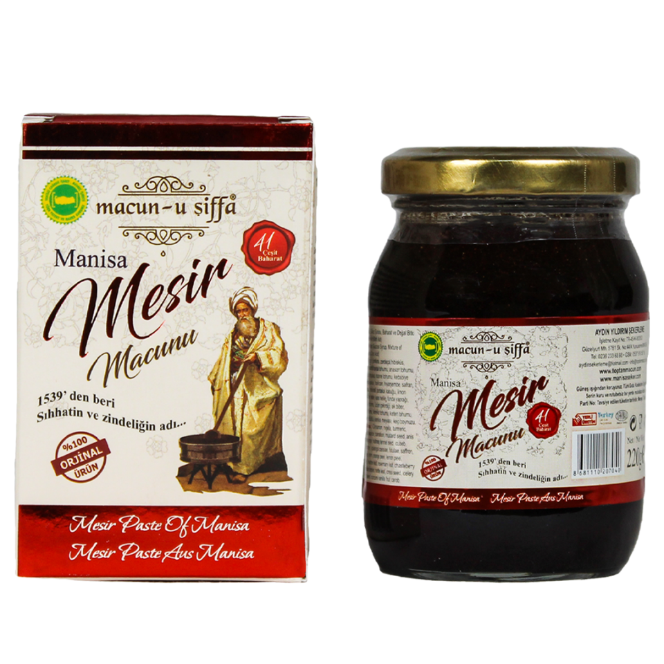 Manisa Mesir Macunu Kavanoz 220 Gr.