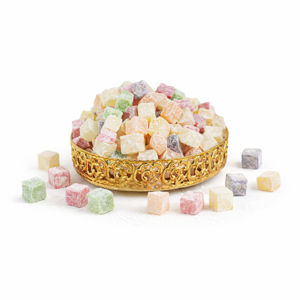 Meyve Aromalı Kuş Lokumu – Glikozsuz, Günlük Üretim, Üreticiden Halka